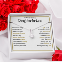 Alluring Beauty Necklace for Daughter-In-Law - Mother's Day Gift