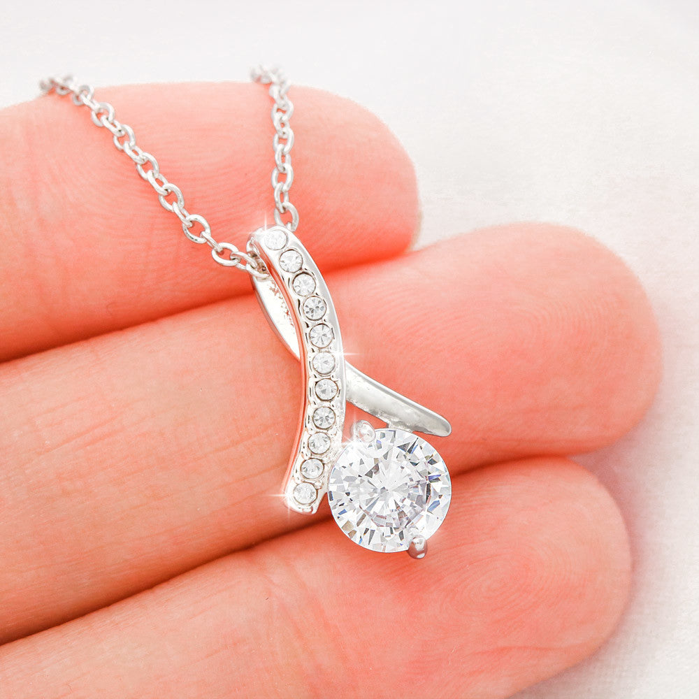 Alluring Beauty Necklace for Daughter-In-Law - Mother's Day Gift