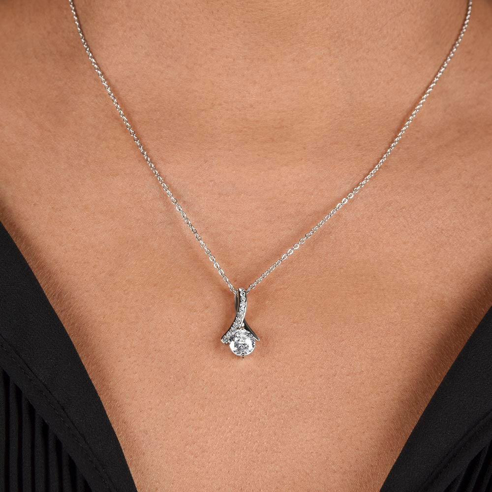 Alluring Beauty Necklace for Daughter-In-Law - Mother's Day Gift