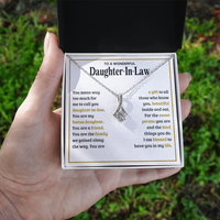 Alluring Beauty Necklace for Daughter-In-Law - Mother's Day Gift