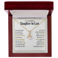 Alluring Beauty Necklace for Daughter-In-Law - Mother's Day Gift