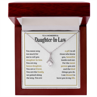 Alluring Beauty Necklace for Daughter-In-Law - Mother's Day Gift