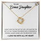 To My Bonus Daughter, Always Shine Like The Brightest Star - TreasuredTale
