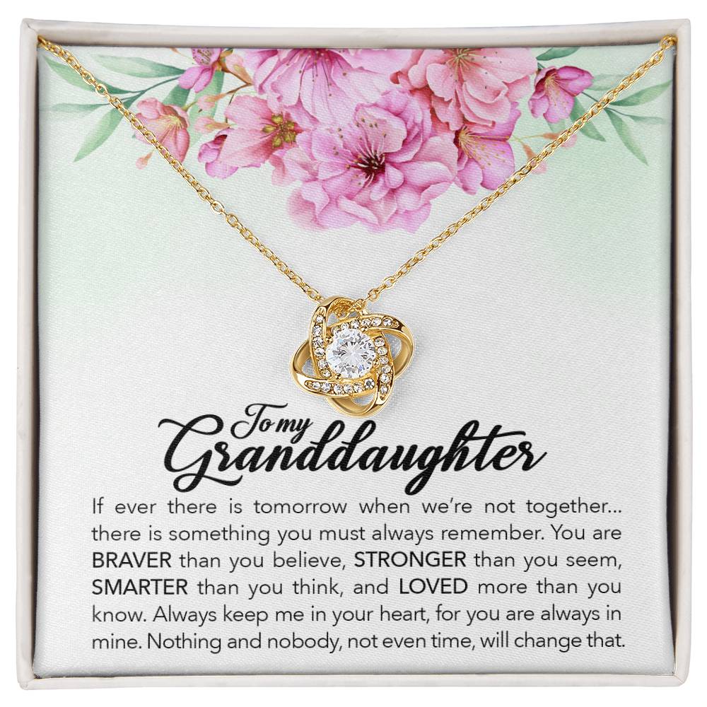 To My Granddaughter, Always Keep Me In Your Heart - TreasuredTale