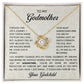 Love Knot Necklace - Godmother - 1 - TreasuredTale