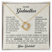 Love Knot Necklace - Godmother - 1 - TreasuredTale