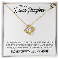 To My Bonus Daughter, Always Shine Like The Brightest Star - TreasuredTale