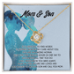 Love Knot Necklace – Mom Gift from Son with Message - TreasuredTale