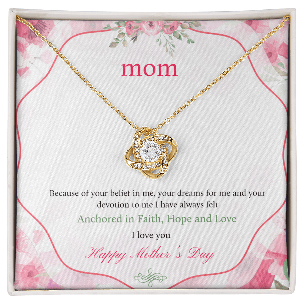 Love Knot Necklace - 10 - TreasuredTale