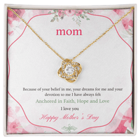 Love Knot Necklace - 10 - TreasuredTale