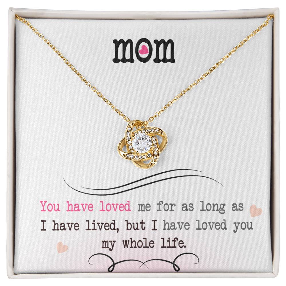 To My Mom, I Loved You My Whole Life - TreasuredTale