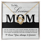Love Knot Necklace – Gift for a Loving Mom Who's Beautiful, Elegant and Truly Inspiring - TreasuredTale
