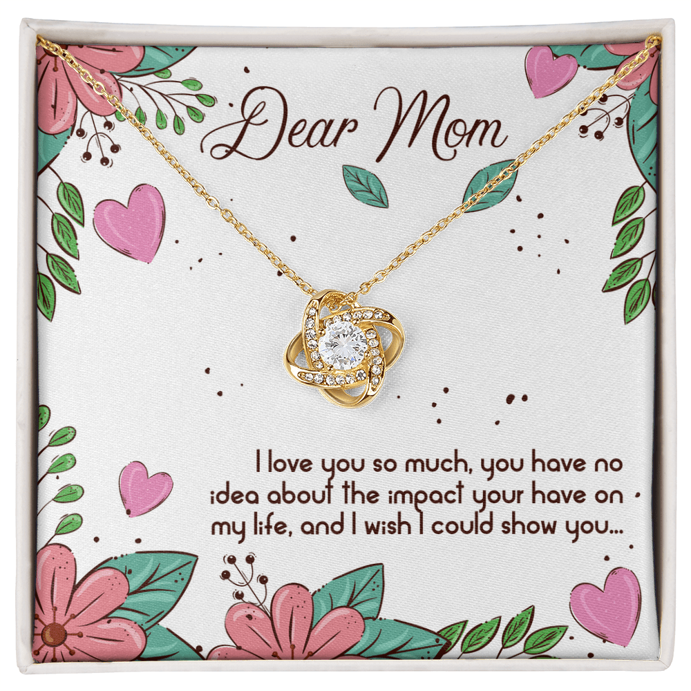 Love Knot Necklace - 9 - TreasuredTale