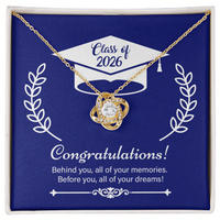 Love Knot Necklace - On Your Graduation Day