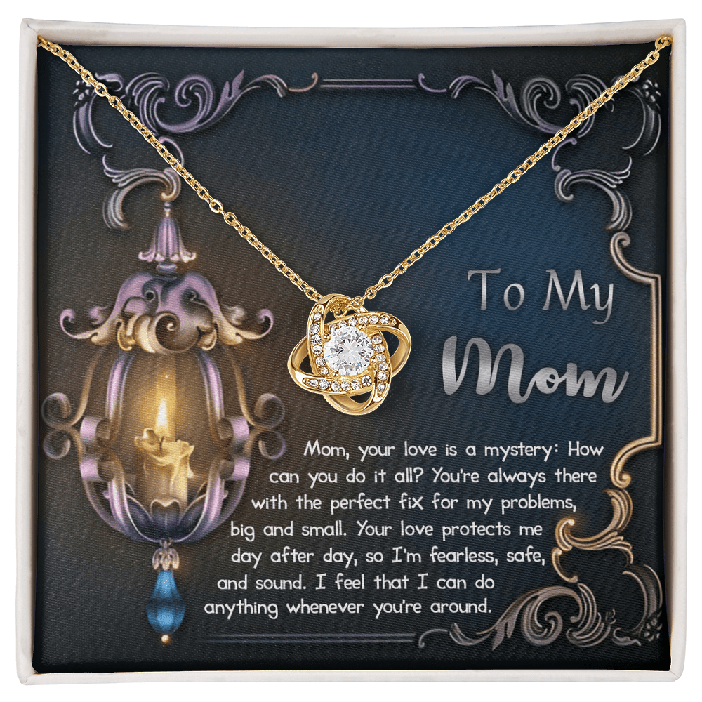 Love Knot Necklace – Gorgeous Mom Gift of Strength - TreasuredTale