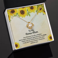 Love Knot Necklace for Stepmother / Bonus Mom