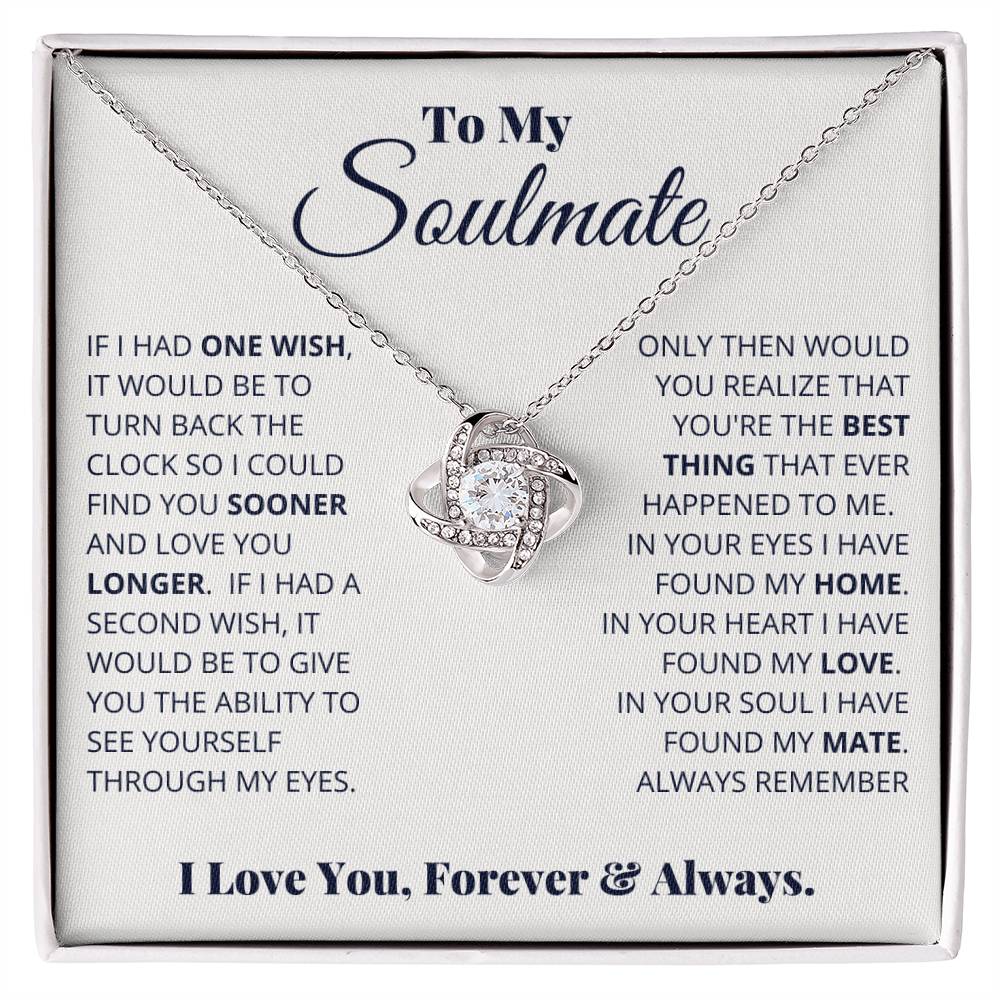 To My Soulmate, I Love You, Forever & Always - TreasuredTale