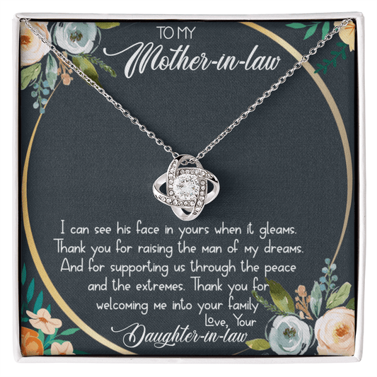 Love Knot Necklace - 4 - TreasuredTale