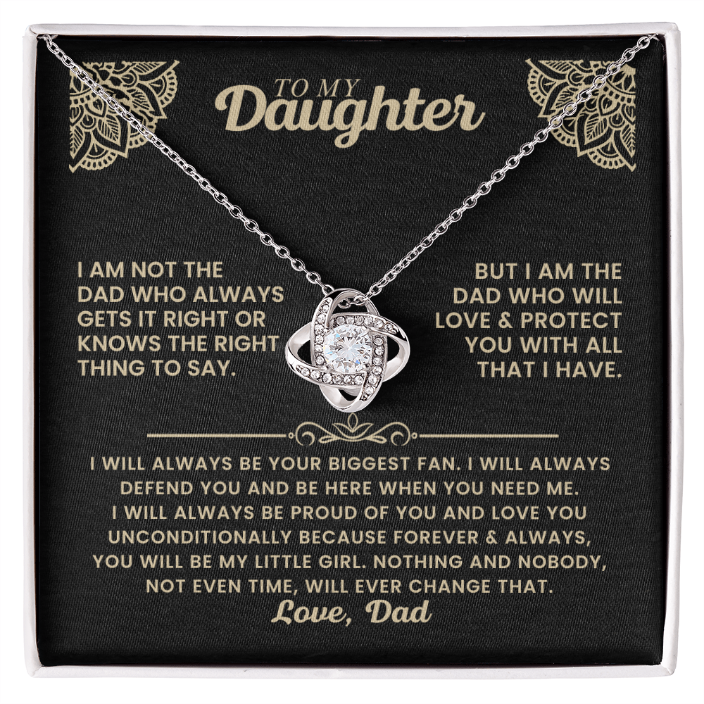 Love Knot Necklace  - Daughter