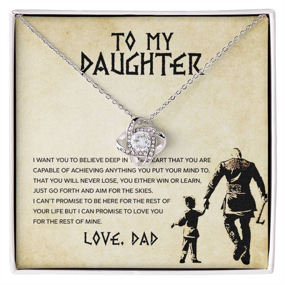 To My Daughter, You Will Never Lose, Gift for Daughter from Dad - TreasuredTale