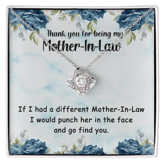 Love Knot Necklace - 1 - TreasuredTale
