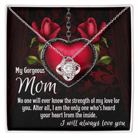 Love Knot Necklace – Gorgeous Mom Gift with Bond Forever - TreasuredTale