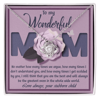 Love Knot Necklace – Stubborn Child Mom Gift - TreasuredTale