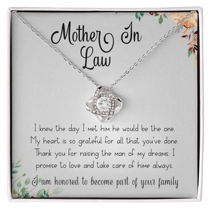 Love Knot Necklace - 3 - TreasuredTale