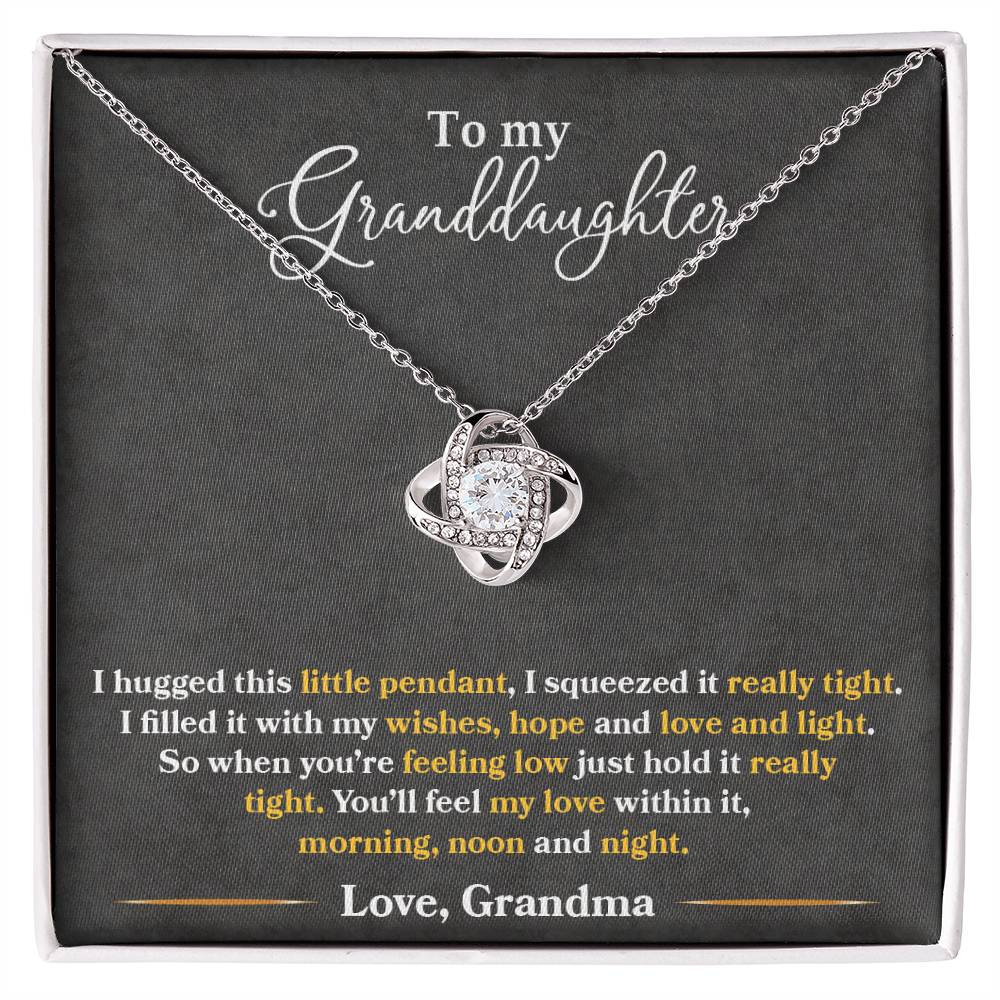 To My Granddaughter, You'll Feel My Love Within This - TreasuredTale