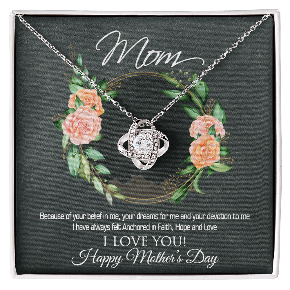 Love Knot Necklace - 12 - TreasuredTale
