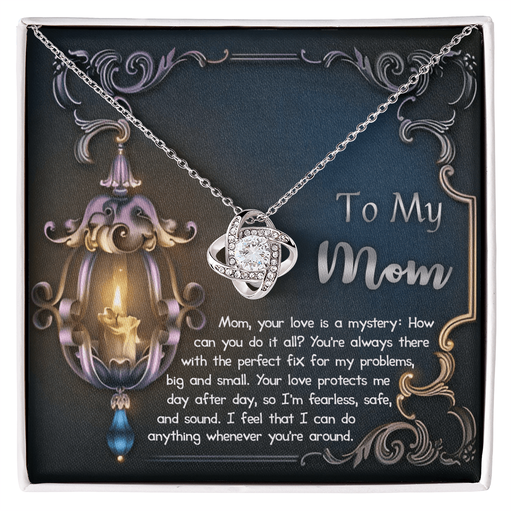 Love Knot Necklace – Gorgeous Mom Gift of Strength - TreasuredTale