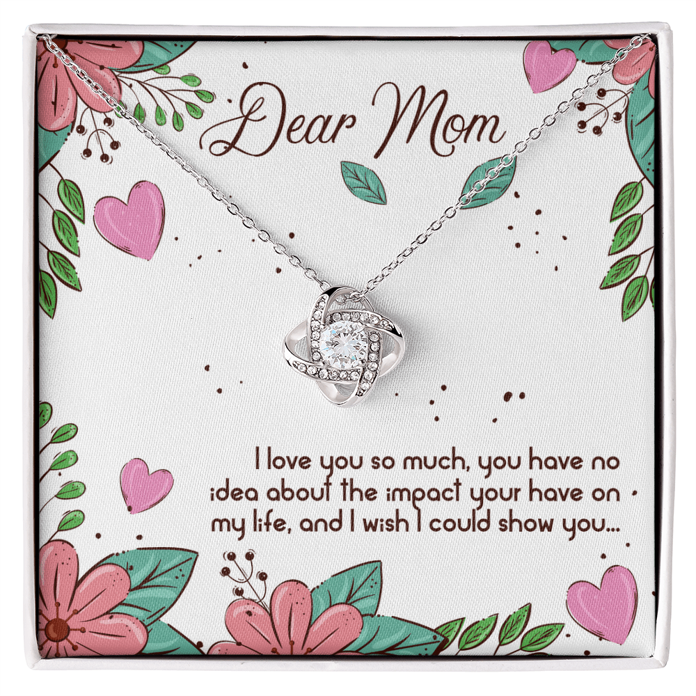 Love Knot Necklace - 9 - TreasuredTale