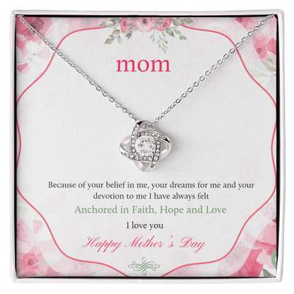 Love Knot Necklace - 10 - TreasuredTale