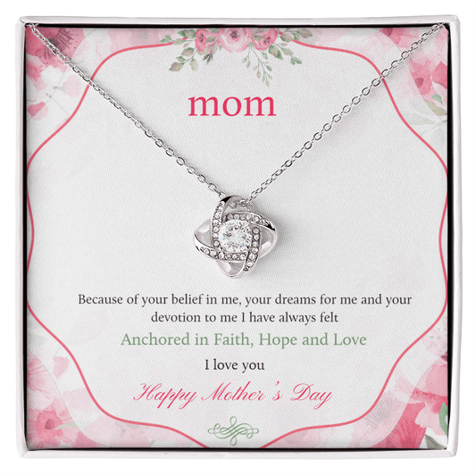 Love Knot Necklace - 10 - TreasuredTale