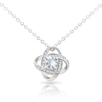 Love Knot Necklace for Stepmother / Bonus Mom - Mother's Day Gift