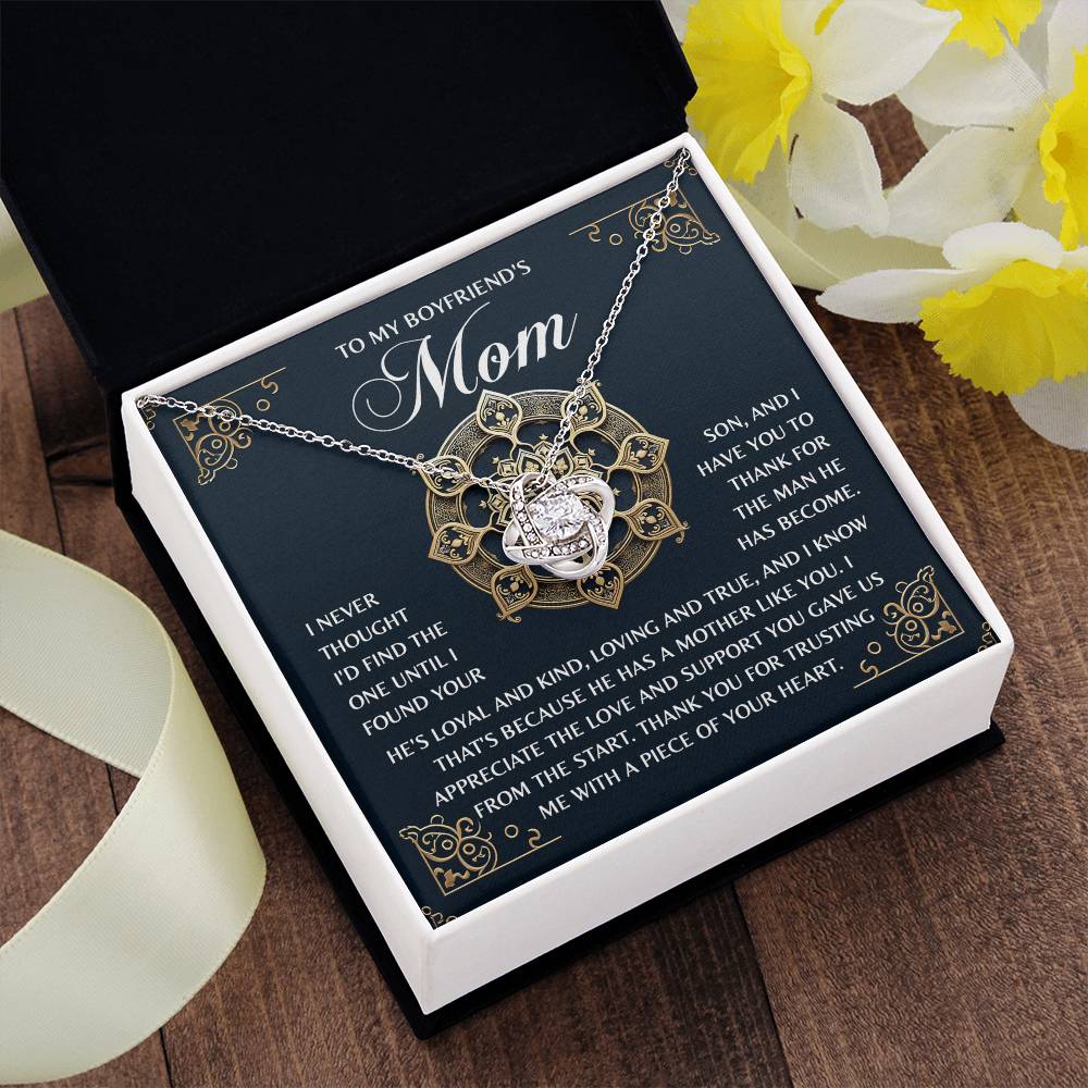 Love Knot Necklace - Boyfriends Mom