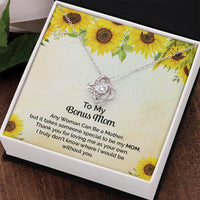 Love Knot Necklace for Stepmother / Bonus Mom