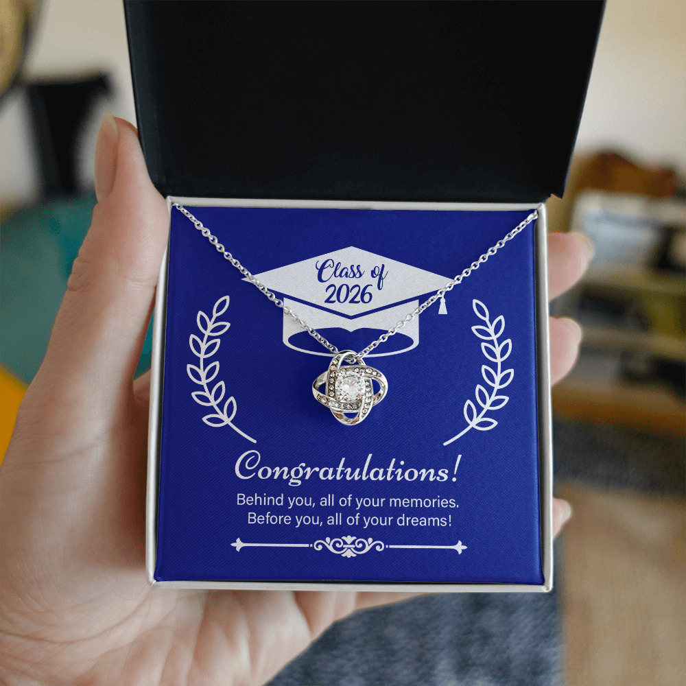 Love Knot Necklace - On Your Graduation Day