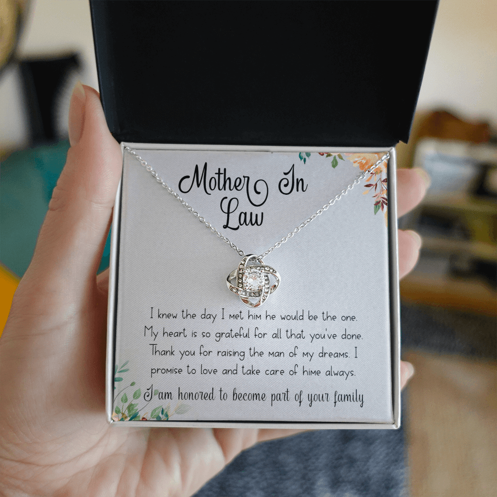 Love Knot Necklace - 3 - TreasuredTale