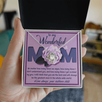 Love Knot Necklace – Stubborn Child Mom Gift - TreasuredTale