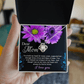 Love Knot Necklace – Gift for Mom from a Child Whose Heart Remains Connected to Home - TreasuredTale