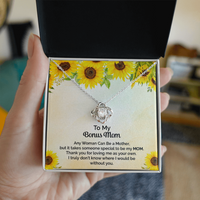 Love Knot Necklace for Stepmother / Bonus Mom - Mother's Day Gift