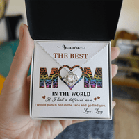 Love Knot Necklace – Personalized Funny Best Mom Gift from Daughter - TreasuredTale