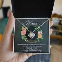Love Knot Necklace - 12 - TreasuredTale