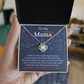 Love Knot Necklace – New Mom Gift from Baby and Daddy - TreasuredTale