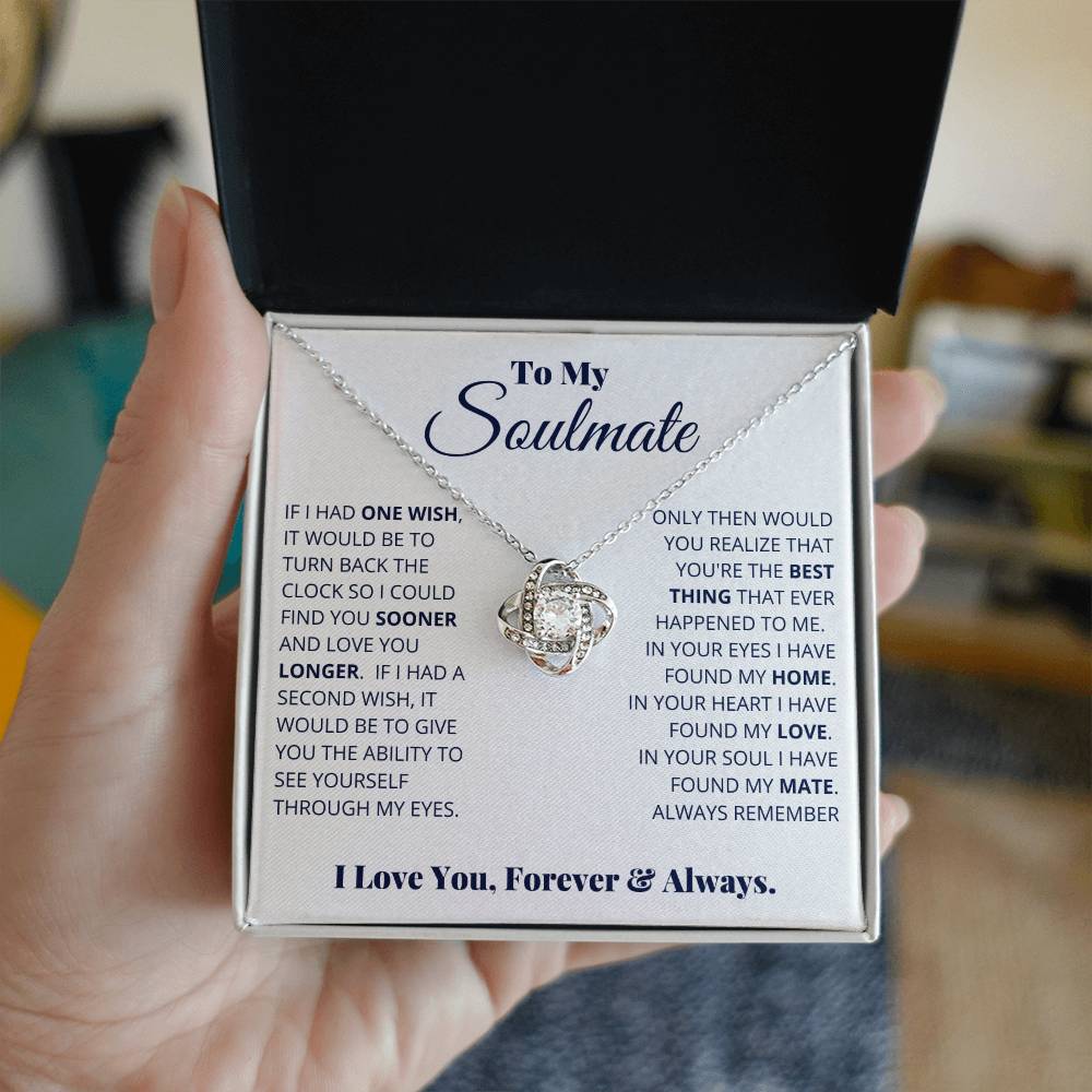 To My Soulmate, I Love You, Forever & Always - TreasuredTale