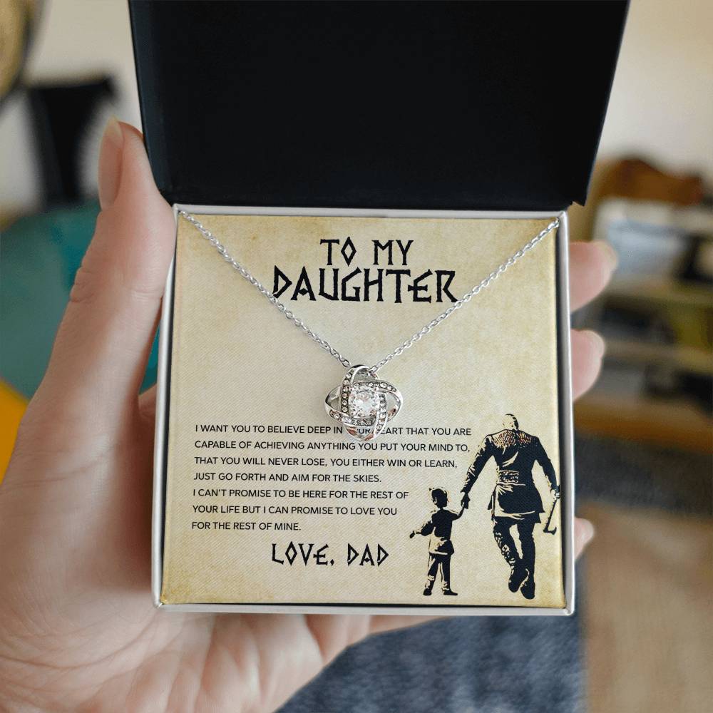 To My Daughter, You Will Never Lose, Gift for Daughter from Dad - TreasuredTale
