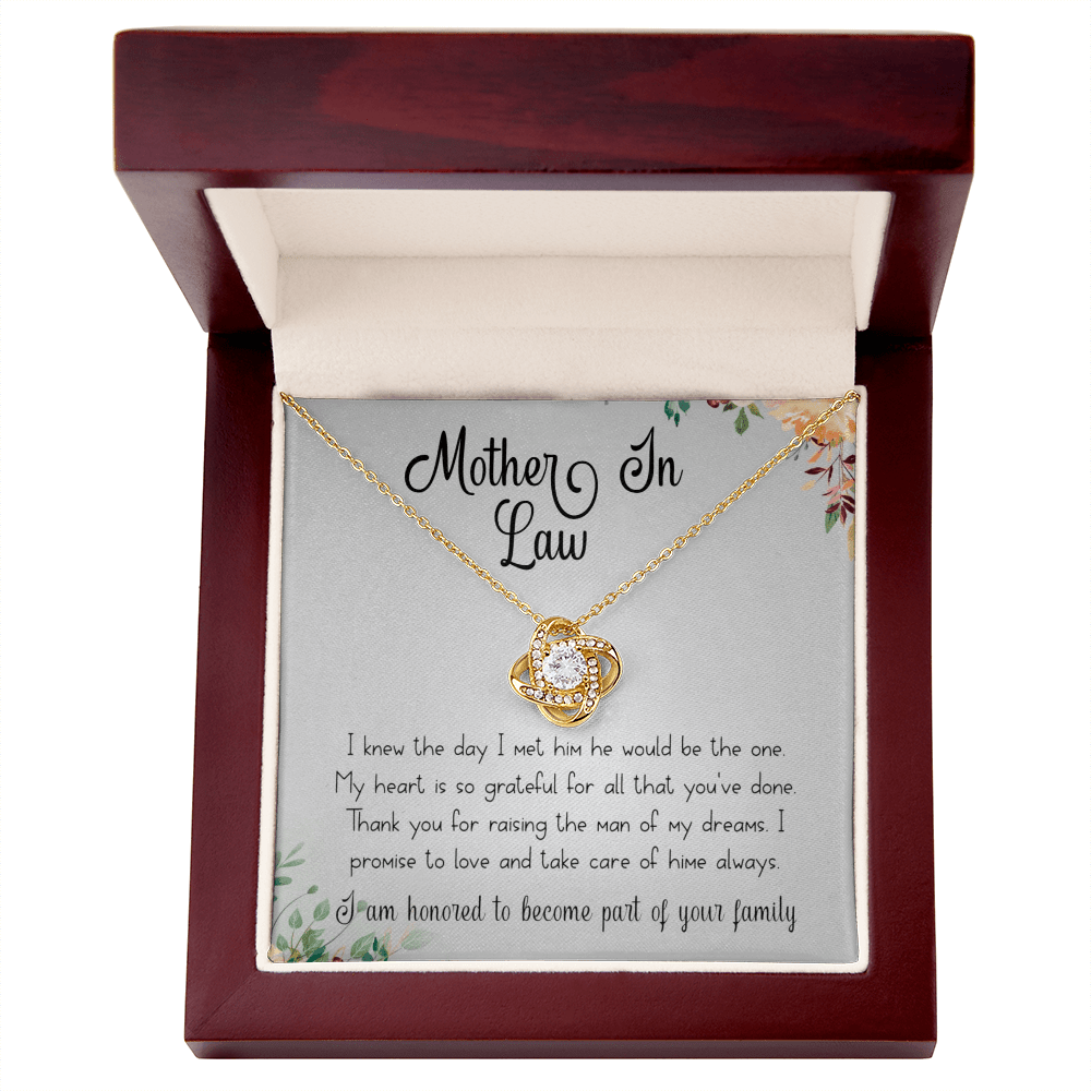 Love Knot Necklace - 3 - TreasuredTale