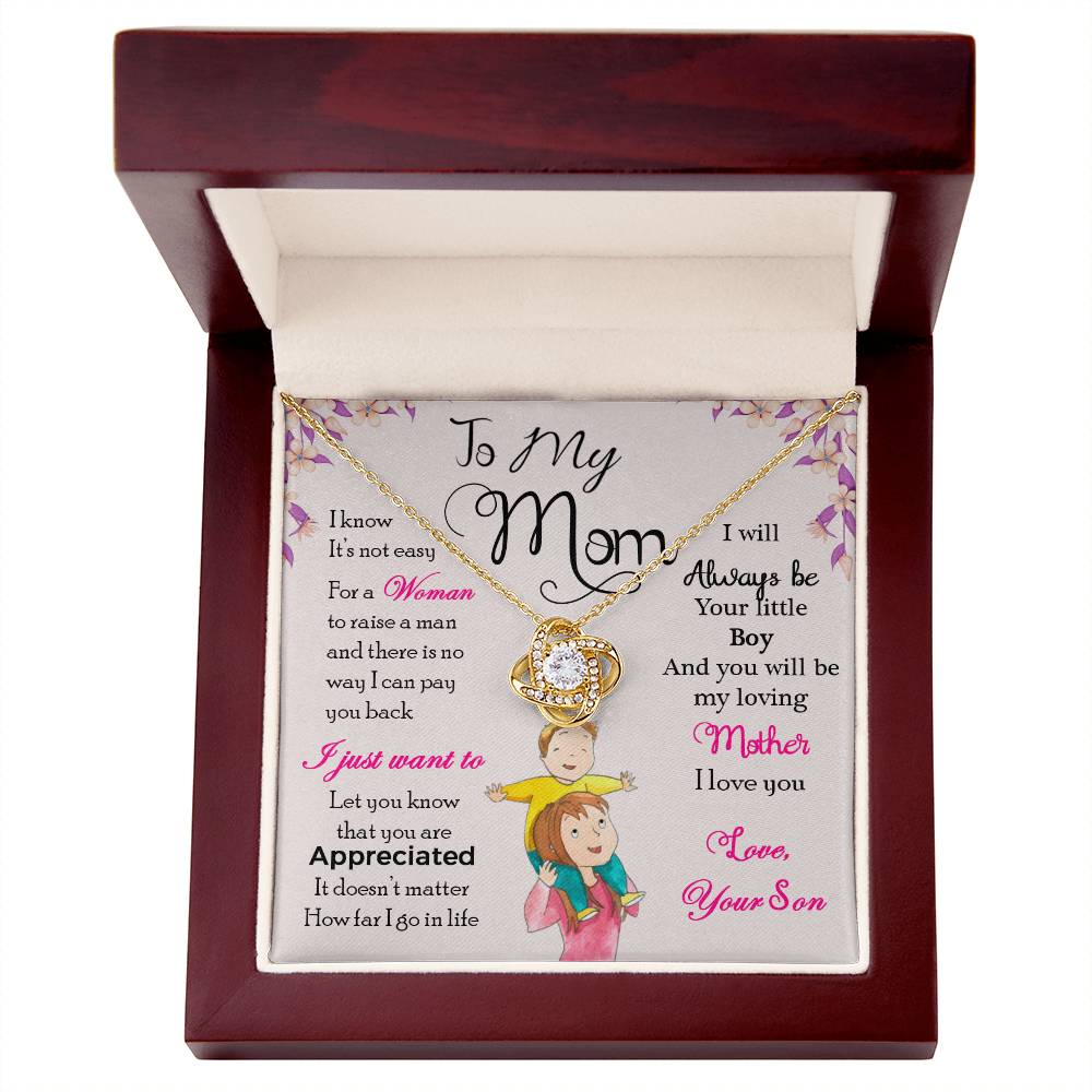 To My Mom, I Will Always Be Your Little Boy - TreasuredTale