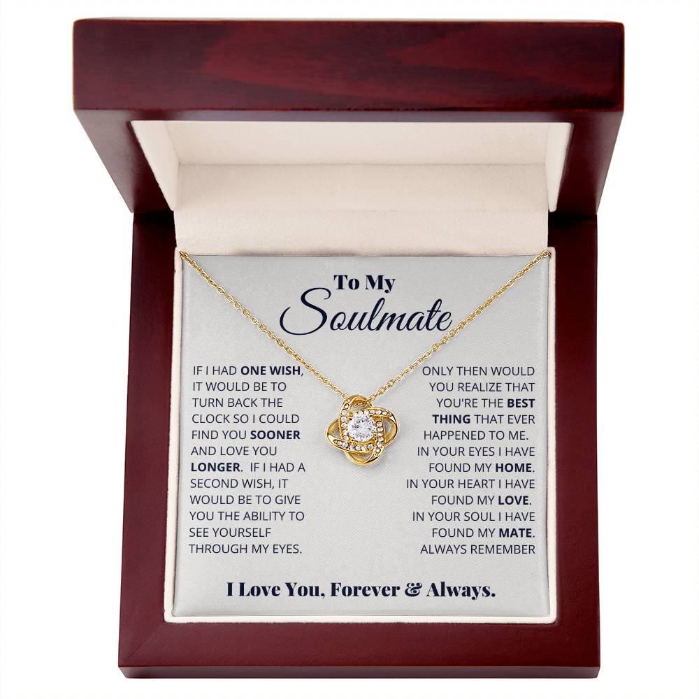 To My Soulmate, I Love You, Forever & Always - TreasuredTale